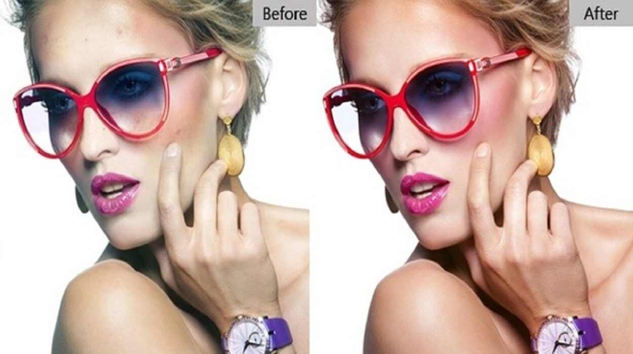 a Retouching Photo